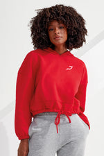 Load image into Gallery viewer, Cropped Oversize Hoodie