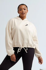 Load image into Gallery viewer, Cropped Oversize Hoodie