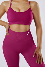 Load image into Gallery viewer, Sculpting Leggings with side ribbing

