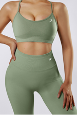 Load image into Gallery viewer, Sculpting Leggings with side ribbing
