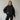 Black Oversized Hoodie for street wear and gym wear