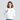 White  Cropped Hoodie for street wear and gym wear