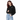 Black Cropped Hoodie for street wear and gym wear 